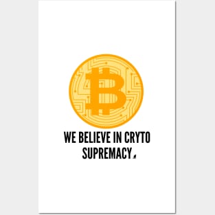 Cryptocurrency | Bitcoin | Supremacy Posters and Art